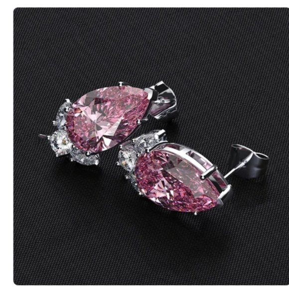 Pink Ice Earrings - Picture 3 of 3